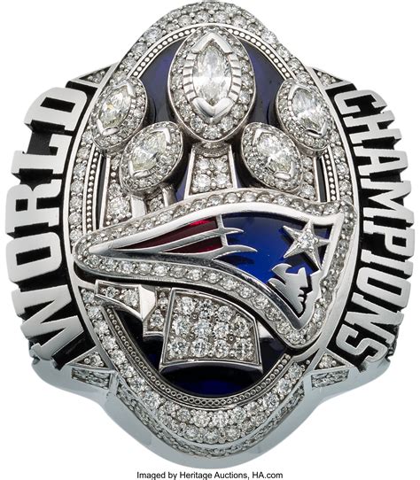 2016 New England Patriots Super Bowl LI Championship Ring Presented | Lot #56867 | Heritage Auctions