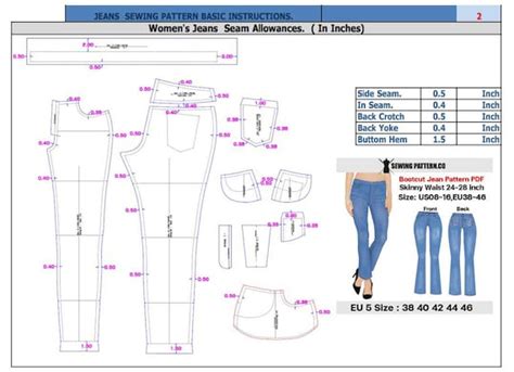 29+ Womens Jeans Sewing Pattern - PolmerAkriani