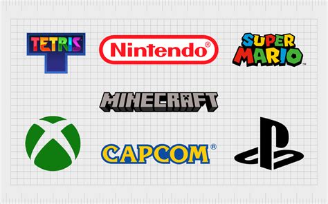 Famous Video Game Logos: Pixel Perfect Video Game Symbols