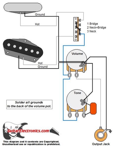 Wiring A Telecaster 3 Way Switch