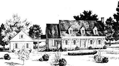 New-england-colonial House Plan - 4 Bedrooms, 3 Bath, 2950 Sq Ft Plan 18-464