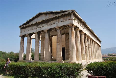 Temple of Hephaestus Athens Greece | Ancient greek architecture, Ancient greece architecture ...