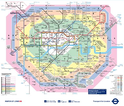 Map of London Underground, Tube Pictures: New London Underground Map ...