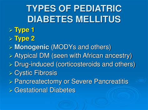 PPT - OVERVIEW OF PEDIATRIC DIABETES 2010 PowerPoint Presentation, free download - ID:240962