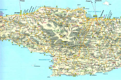 Large Crete Maps for Free Download and Print | High-Resolution and Detailed Maps