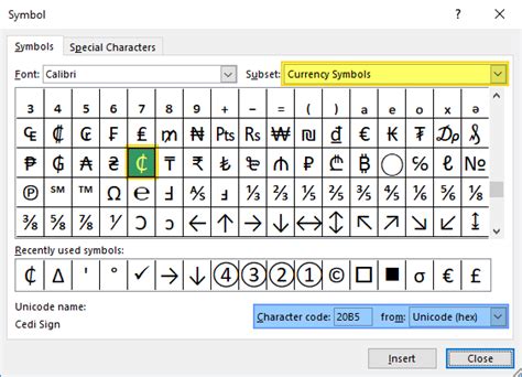 How To Type Cent Symbol Mac