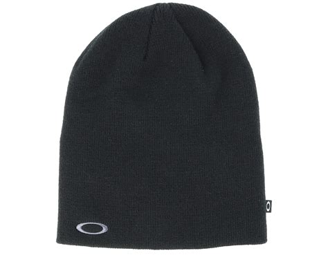 Fine Knit Black Beanie - Oakley beanies - Hatstoreworld.com