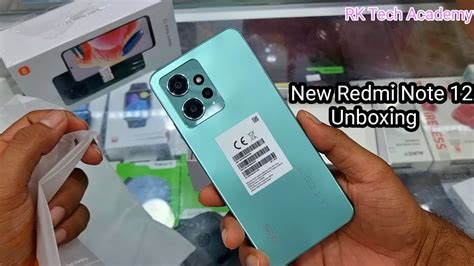 NEW Redmi Note 12 Unboxing | Awesome Mint Green Colour 💚 - YouTube