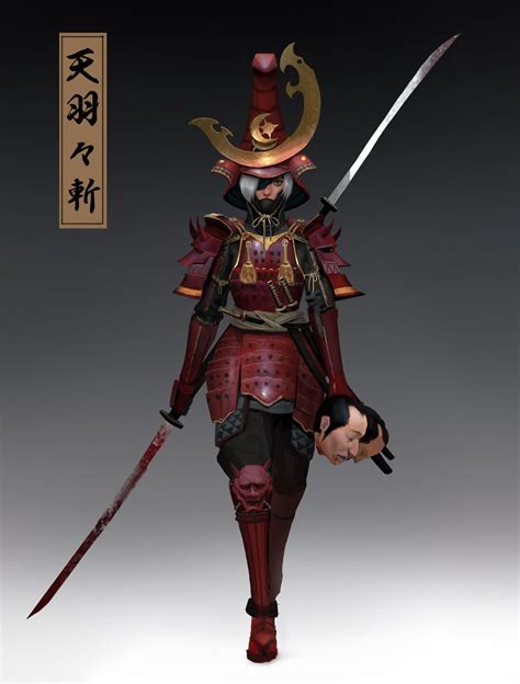 ArtStation - Samurai II, Anima 08 | Samurai art, Female samurai ...