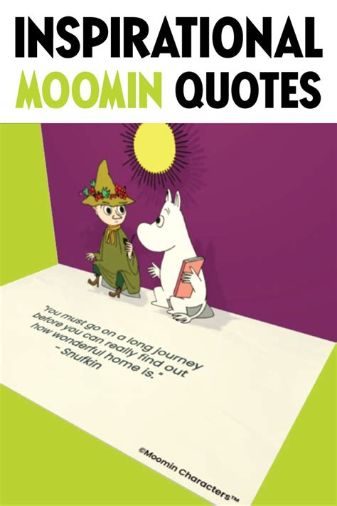 Inspirational Moomin Quotes | Cartoon quotes, Moomin, Moomin books