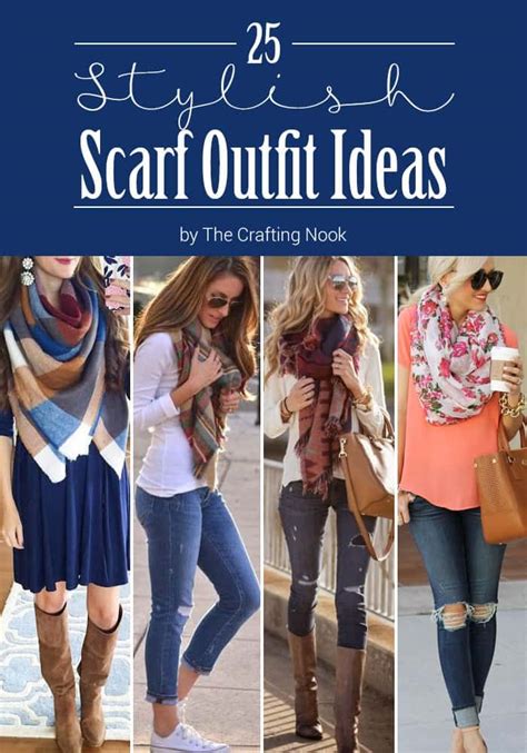 25 Stylish Scarf Outfit Ideas | The Crafting Nook