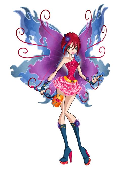 Here is Roxy, the Fairy of Animals from Winx Club in all styles from season 5 of the show. She ...