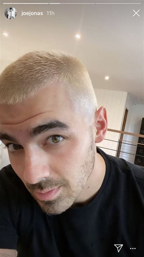 Joe Jonas Bleached His Hair Blond and Got a Buzz Cut | POPSUGAR Beauty