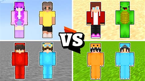 Cash Vs Friends Using Only One Color In Minecraft Parody Story Shady ...