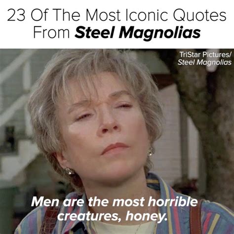 Best Quotes From "Steel Magnolias" | I might actually be Ouiser ...