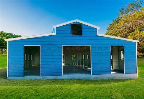 Horse Barns - Buy Prefab Steel Horse Barn Buildings Online