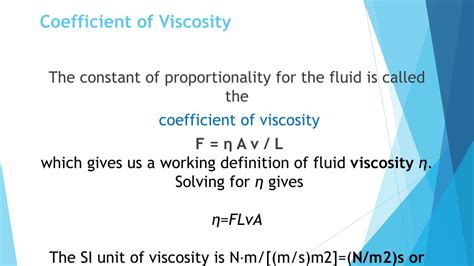 PPT - VISCOSITY PowerPoint Presentation, free download - ID:2275890