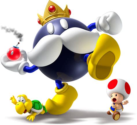 King Bob-omb, Toad, and Koopa Troopa - Mario Party 9 | Super mario bros, Mario party, Mario party 9