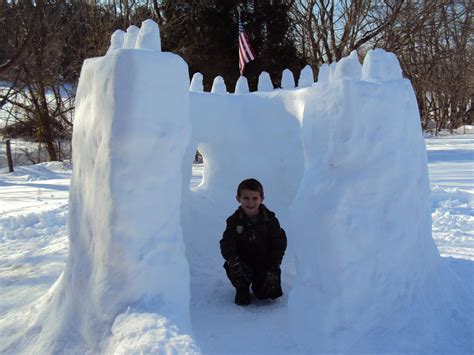 Build a snow fort! | Snow fort, Snow fun, Snow much fun