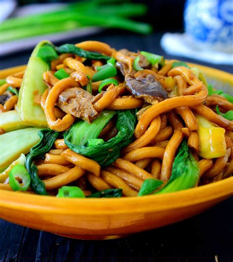 Vegetarian Udon Noodle Recipe with Bok Choy | Cilantro and Citronella