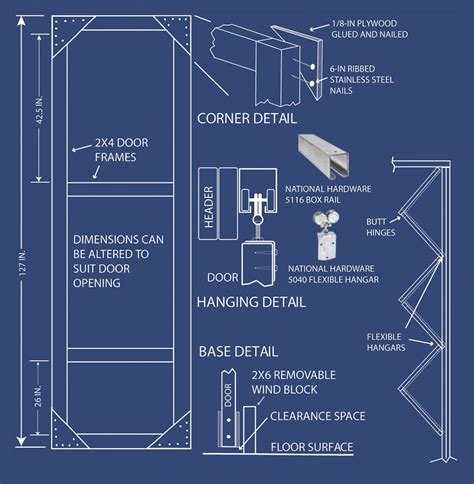 Build Your Own Hangar Doors