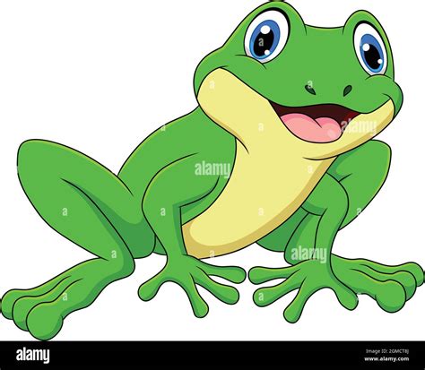 Cute Frog cartoon vector illustration Stock Vector Image & Art - Alamy