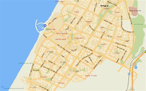 Ashdod Map - Israel