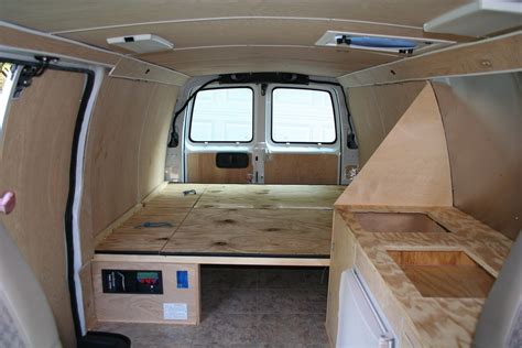 Van Construction | Camper van conversion diy, Van interior, Van camping