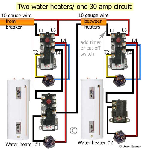 Wiring A Hot Water Heater Thermostat