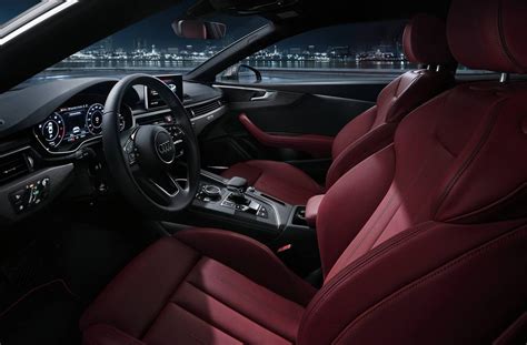 Audi red interior