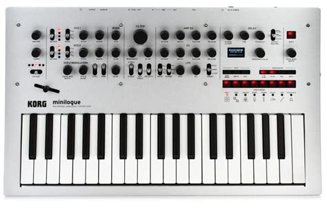 Korg minilogue 4-voice Analog Synthesizer | Sweetwater