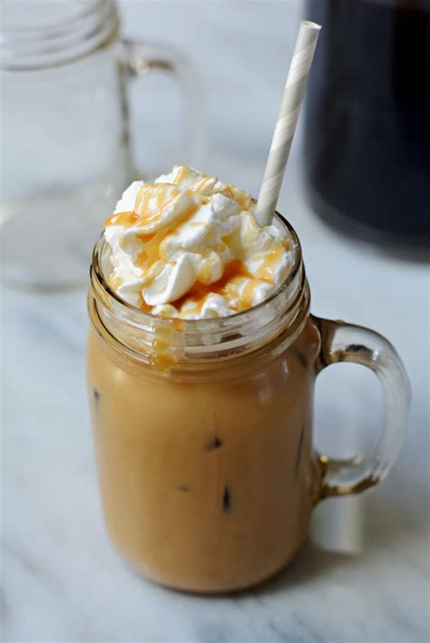 How to Make Caramel Iced Coffee - Mommy's Fabulous Finds