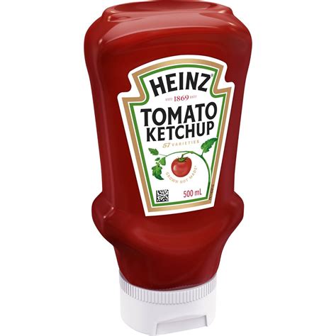 Heinz Ketchup Tomato Sauce 500ml | Woolworths