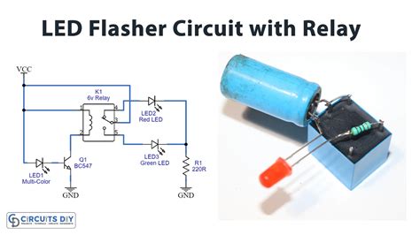 Simple 12v Led Flasher Circuit Diagram - Wiring Flow Schema