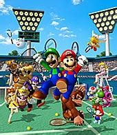 Mario Tennis 64 (Nintendo 64) Artwork including characters, advertising posters and more