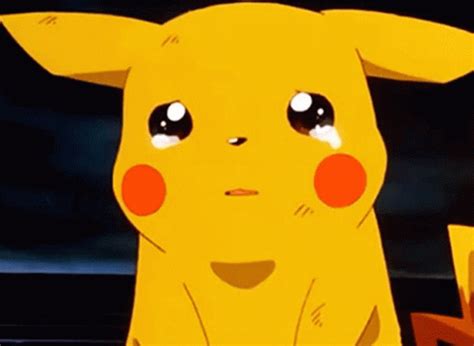 Crying Pikachu Gif