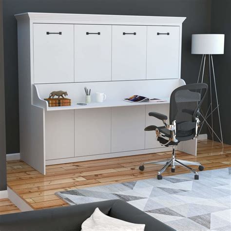 Adonis Horizontal Murphy Bed With Desk | Sleepworks