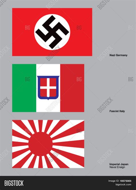 Axis Powers Wwii Flags