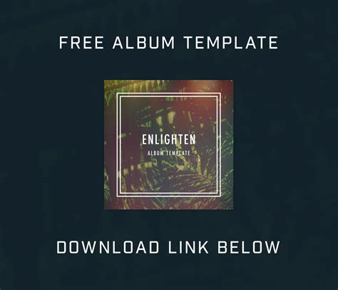 Free Photoshop Album Cover Template • Download Now! : r/trapproduction