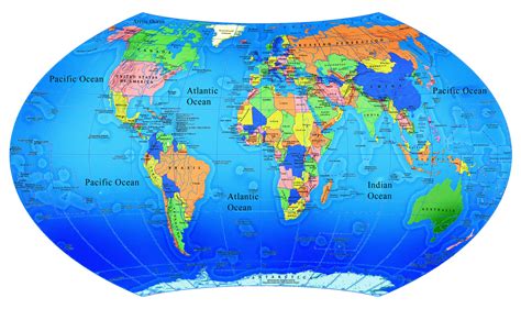 World Map Countries Names Images & Pictures - Becuo