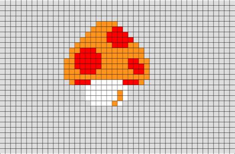 Mario Mushroom Pixel