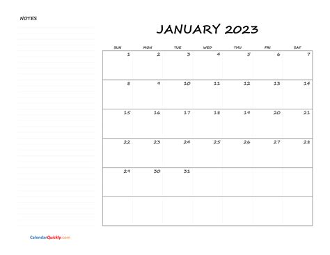 Free Printable Blank Calendar 2023 Monthly Calendar Printable 2024 - FreeBlankCalendar.com