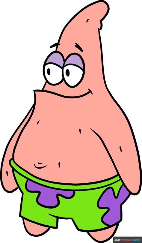 Patrick Star Fish Cartoon