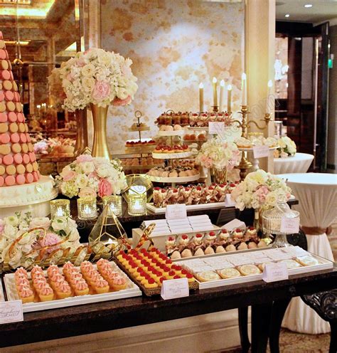 Lavish Wedding Dessert Table