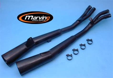 Marving Honda CBX 750 F Silencers - MASTER Line Semiconical - Black Parts at Wemoto - The UK's ...