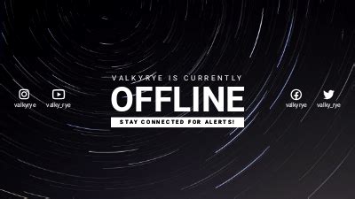 Free and Customizable Twitch Offline Banner Templates - Snappa