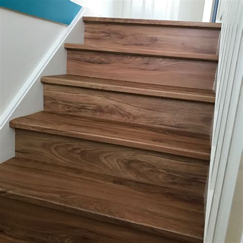 Luxury Vinyl Plank Flooring Stair Treads - Image to u