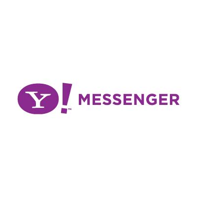 Yahoo Messenger vector logo - Yahoo Messenger logo vector free download