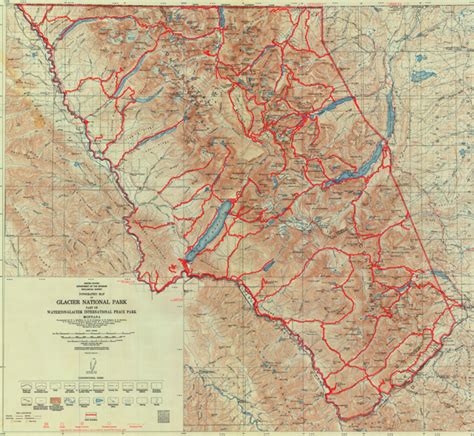 Glacier National Park Interactive Map