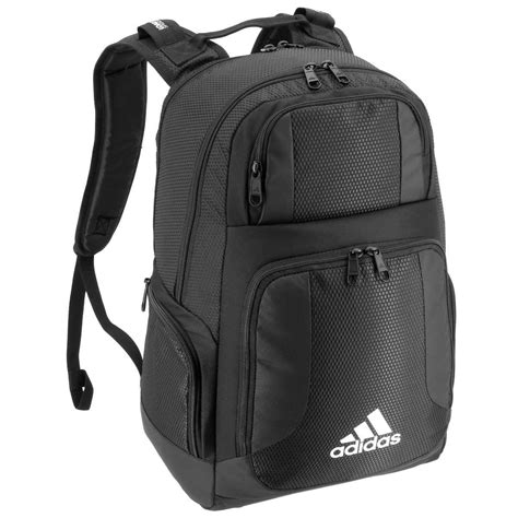 adidas - Adidas Strength Backpack, 17" Pocket for Laptop- Black - Walmart.com